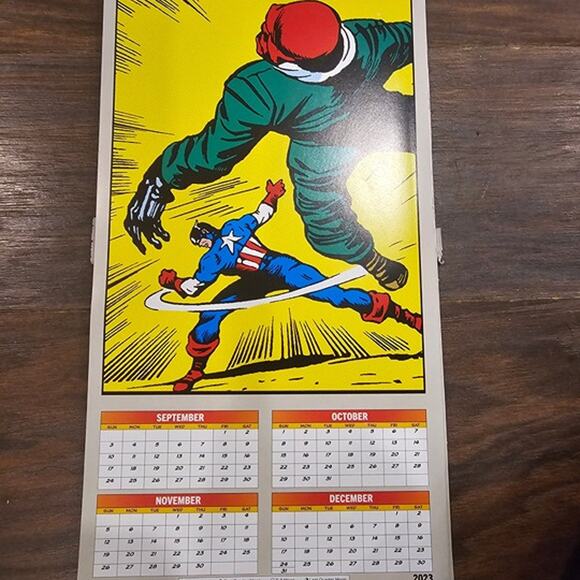 2024 Marvel Comics Mini Poster A-16 Month Calendar by Trends International - Picture 4 of 8